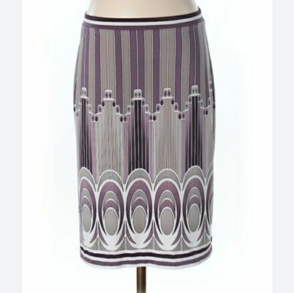 BCBG Midi Pencil Stretch Skirt Size XS